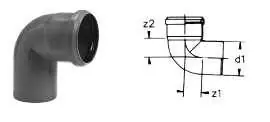 Vendita Finale CURVA SCARICO EDITECH Ø 32 87,5°