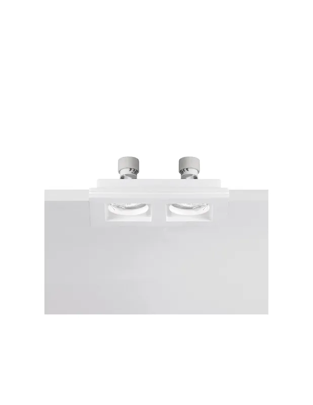 Rossini Redi RED002 faretto cartongesso quadrato doppio Promozione Esclusiva