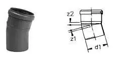 Must-Have CURVA SCARICO EDITECH Ø 75 15°