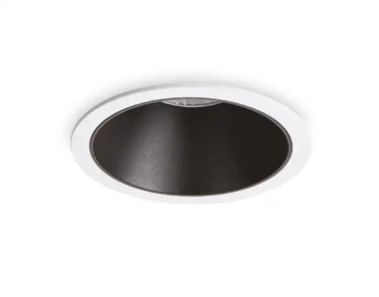 Faretto Incasso LED Bianco/Nero 11W 3000K Ideal Lux - 192277 Saldi