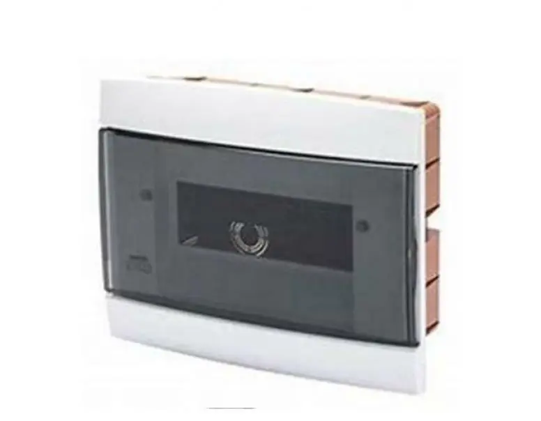 ELETTROSERVICE CENTRALINO 8 MODULI DA INCASSO COPERCHIO BIANCO 240X195X80 FM40208TB Offerta Speciale
