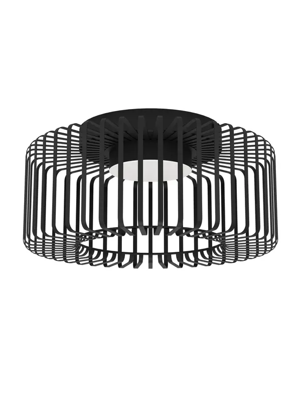 Prezzo Scontato Plafoniera moderna a led rgb multicolor design nero GL1694