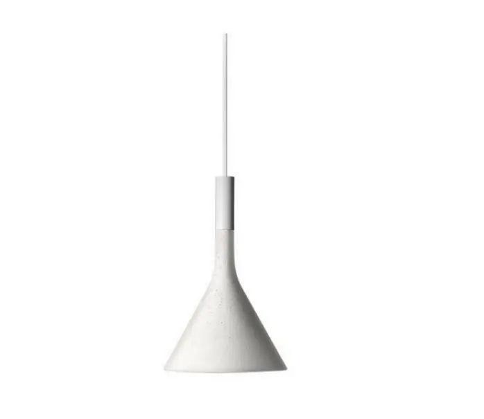 Esclusivo FOSCARINI SOSPENSIONE APLOMB MINI GU10 GRIGIO LAMPADINA ESCLUSA FN195027R1_25