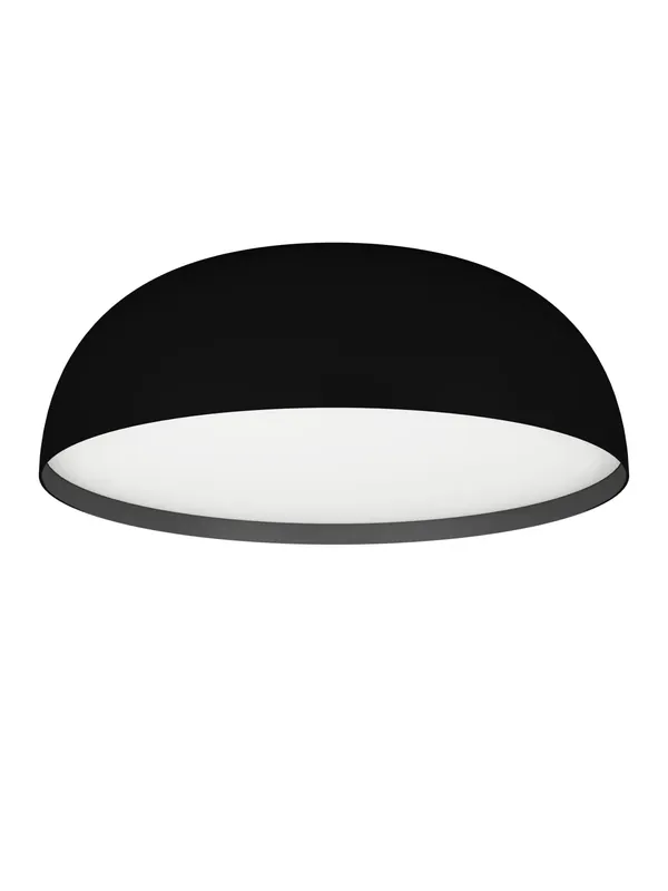 Di Tendenza Plafoniera moderna a led rgb multicolor design nero GL1690