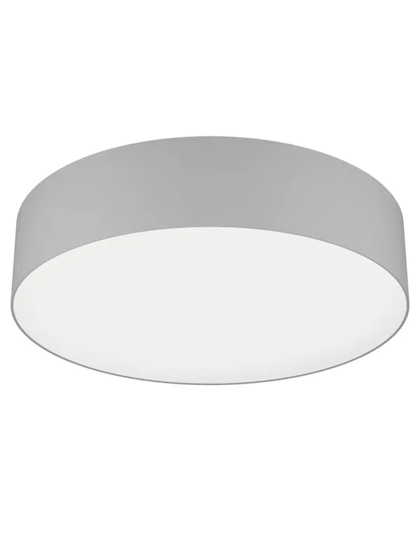 Vendita Finale Plafoniera moderna a led rgb design tessuto grigio GL1689