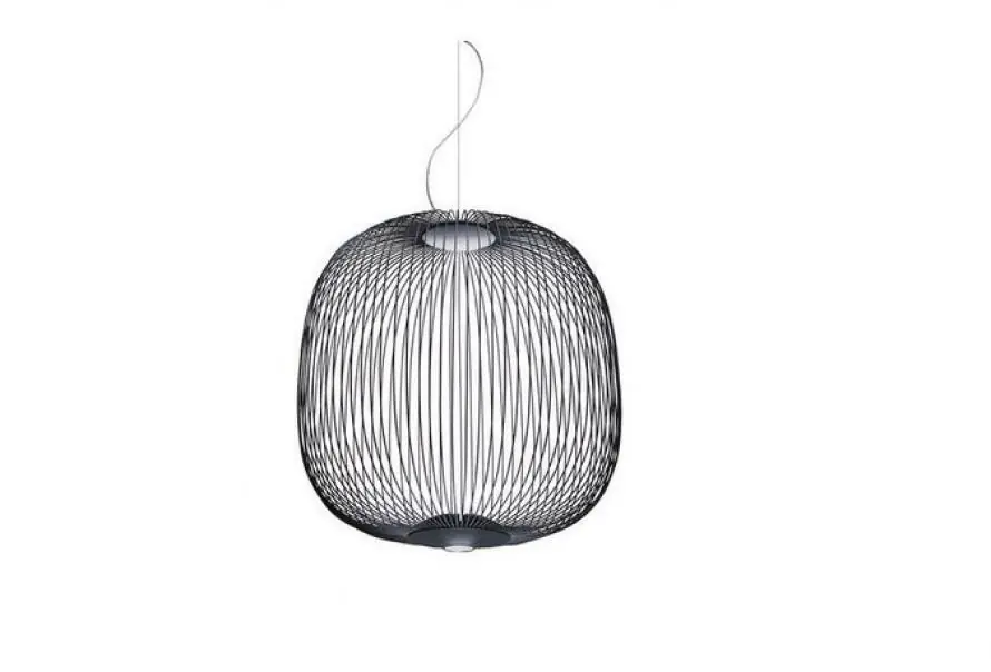 FOSCARINI SOSPENSIONE SPOKES 2 LED GRAFITE FN2640072R1_22 Super Prezzo