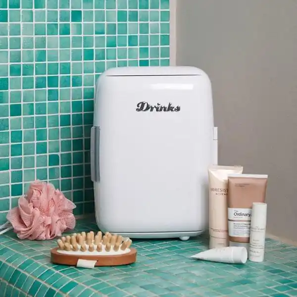 Mini Frigorifero Portatile Balvi Drinks Bianco - 27297 Nuovo Arrivo