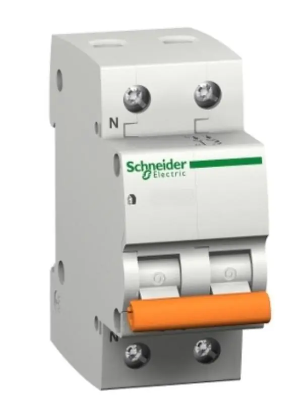 Compra Online Interruttore magnetotermico Schneider Electric DomA42 2P 6A 4500A - DOMA42C6