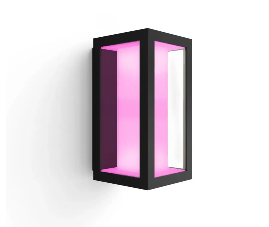 Lampada da parete LED Philips Hue Impress colore nero da esterno 8W - 1742930P7 Compra Adesso