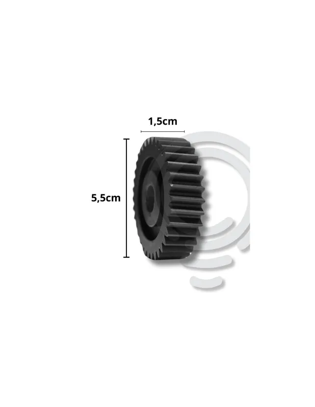 Ruota in plastica motore star Z34 D.55 x 1.5 Star3024 key automation Saldi