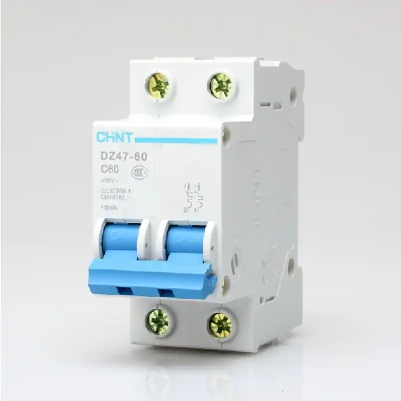 interruttore magnetotermico da guida din quadro 1p+n 10a 4500ka 2 moduli chint 41221 curva c 328386 Occasione