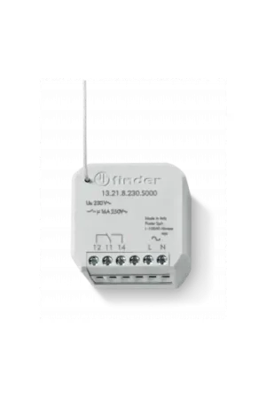 Attuatore remoto in radiofrequenza da incasso Finder Bliss2 16A 0.8W - 13218230S000 Più Venduto