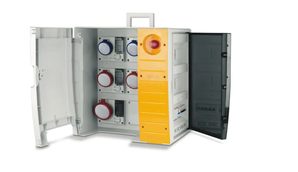 Quadro di distribuzione Scame MBOX3 3P+N+T 30A - 657.6936-067 Economico
