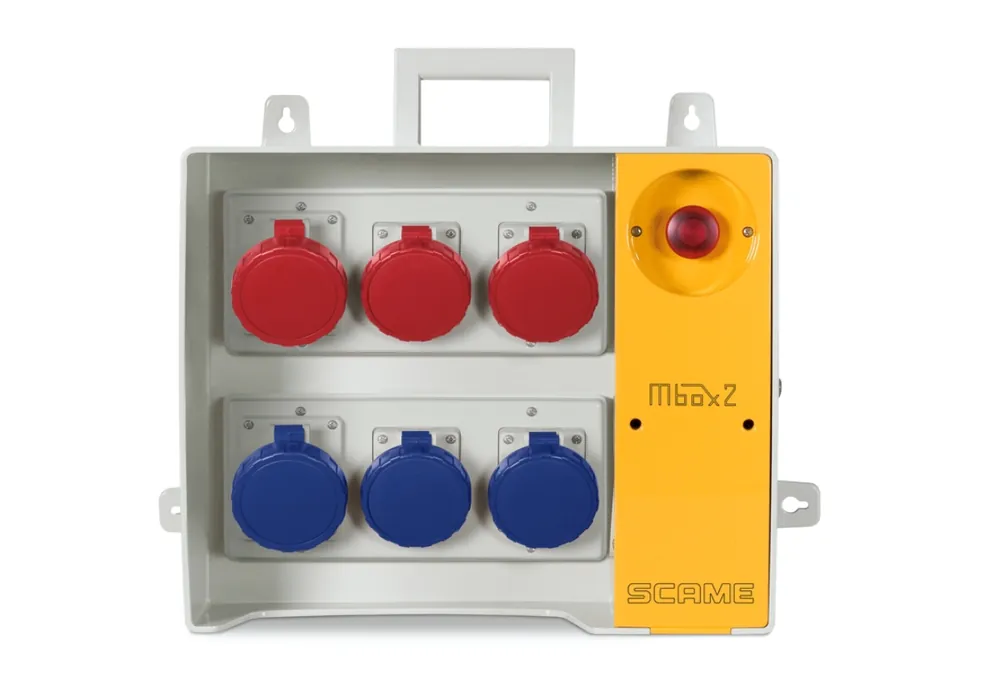 Compra Oggi Stesso Quadro di distribuzione Scame MBOX2 3P+N+T 23A - 656.7026-642