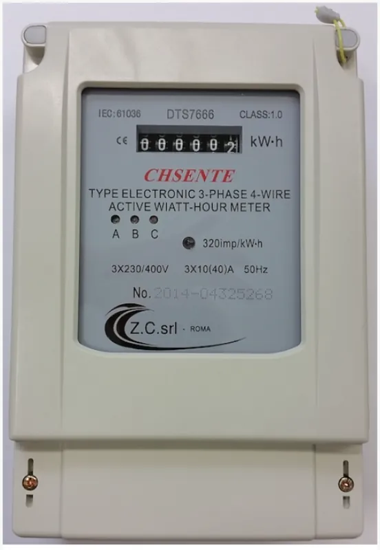 Contatore elettronico trifase Z.C. 20-80A 50Hz - DTS76665100 Bestseller