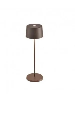 Prezzo Di Fabbrica Lampada da tavolo led Idea DKL DOL61082ABR-ricaricabile-3,3W 3000K IP65-corten