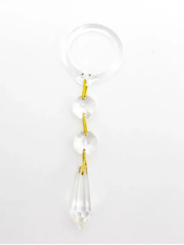A Buon Prezzo kit da 5pz pendenti completi in cristallo per lampadari ART. P05