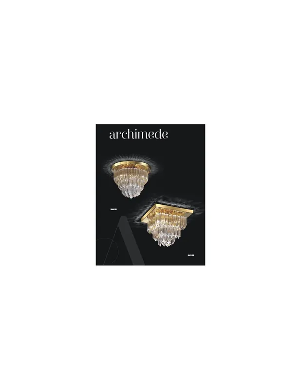 Novaresi Archimede 35P Plafoniera classica Nuova Collezione