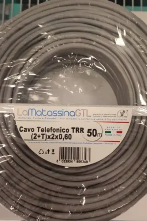 Cavo telefonico TRR Go-At Topline (2+T)x2x0,60 50 metri - MTPH2+TX2X0,6050 Acquista Ora