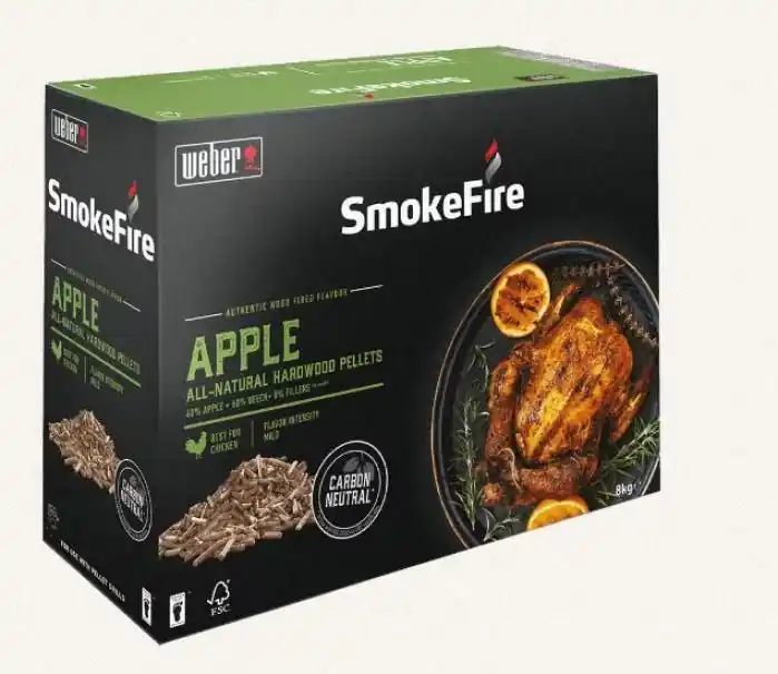 Pellet di legno Weber 18291-melo-8kg Prezzo Conveniente