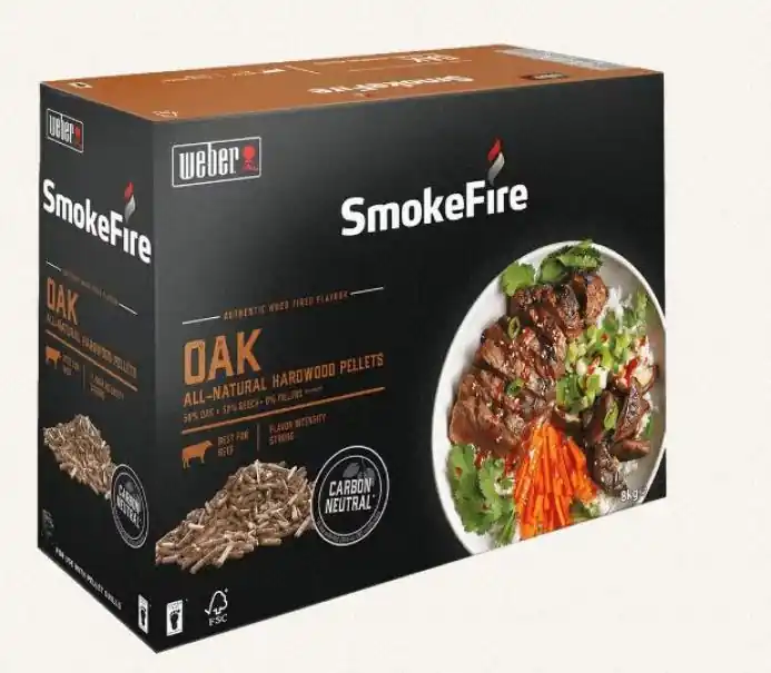 Promozione Esclusiva Pellet di legno Weber 18295-quercia-8kg