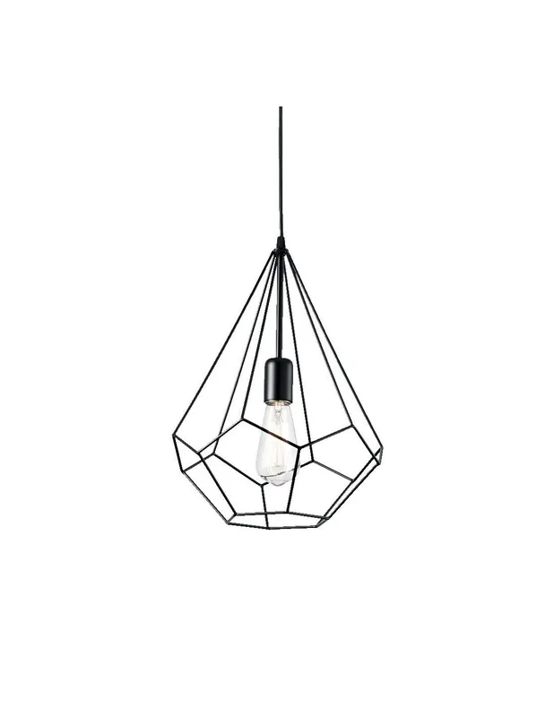 Ideal Lux Ampolla-3 SP1 lampadario classico per cucina E27 60W Reso Gratuito