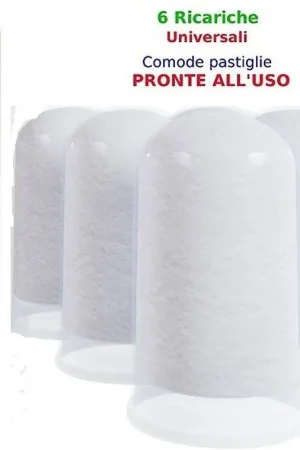 Soddisfatti O Rimborsati Polifosfati per la caldaia ricarica cartucce universali per dosatori da 1/2" 6PZ