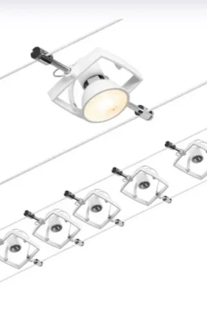 Set base per Mac II Paulmann 94432- 5xGU5,3-bianco opaco Di Tendenza
