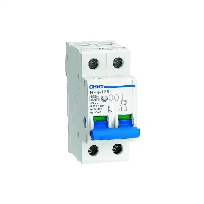 Soddisfatti O Rimborsati sezionatore 100a 2poli 2 moduli nh4 chint 80208 398039