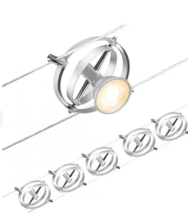 Set Cardan Paulmann 94436-5xGU5,3-cromo opaco Super Prezzo