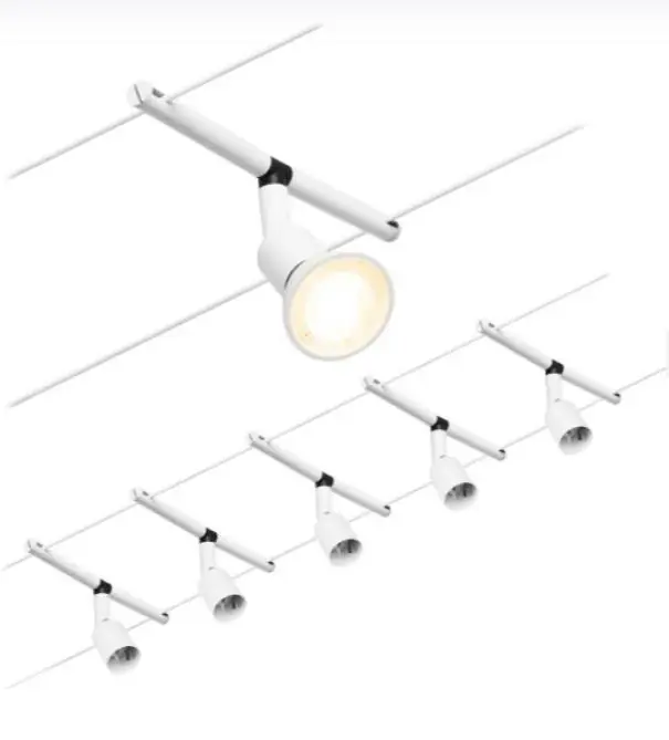 Set Salt Paulmann 5xGU5,3-bianco opaco- 94458 Ultima Occasione
