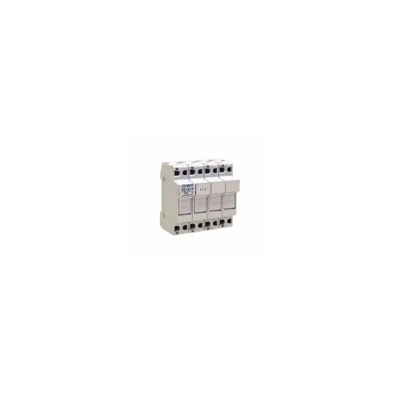 base portafusibile da quadro guida din 3poli 32a 10,3x38mm 3moduli chint 80535 Solo Oggi