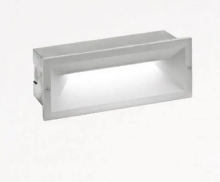 Acquista Ora Segnapasso da incasso led G.E.A.LUCE GES351- 13W 4000K-grigio metallizzato