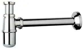 Reso Gratuito SIFONE BOTTIGLIA OTTONE CROMATO SENZA PILETTA 1"¼