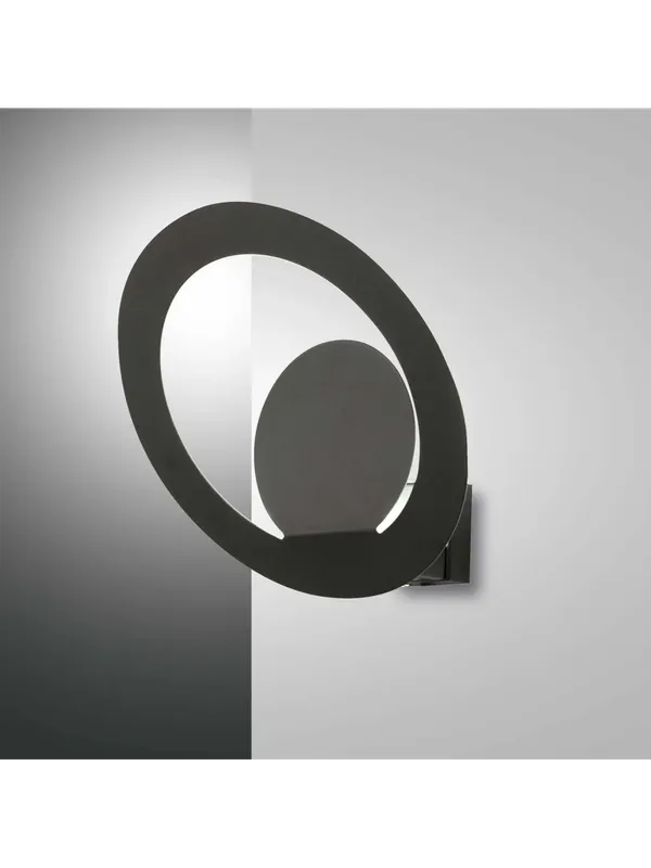 Applique da parete moderno a led design nero per camera soggiorno FB-0185 Compra Oggi Stesso