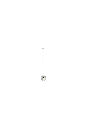Economico Fabbian Beluga Steel D57 A09 Lampada a sospensione moderna cromo