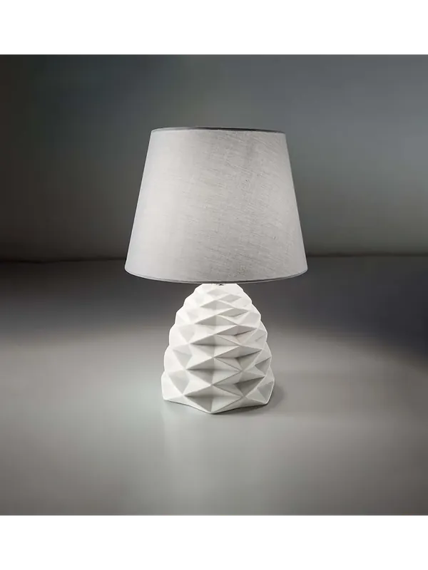Lume lampada moderna in ceramica bianca 1 luce per camera FB-0164 Prezzo Conveniente