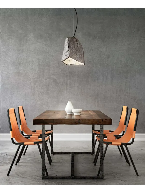 Lampadario moderno in cemento rustico pietra a 1 luce per cucina camera FB-0159 Esclusivo