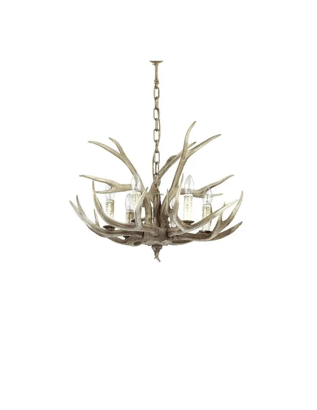 Promo Stagionale Ideal Lux Chalet SP6 lampadario da sala classico a 6 luci E14 40W