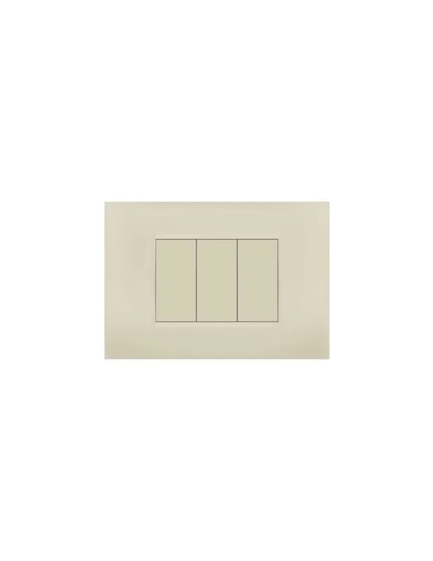 Promozione Esclusiva Placca MiVida 3 moduli SABBIA