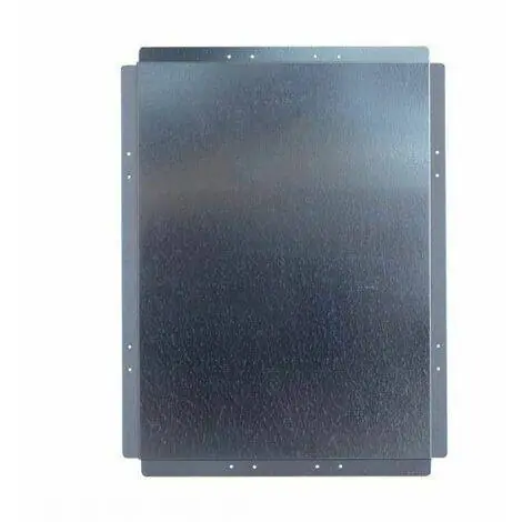 Schienale zincato per cassetta contatore Gas 40x30cm Sconto