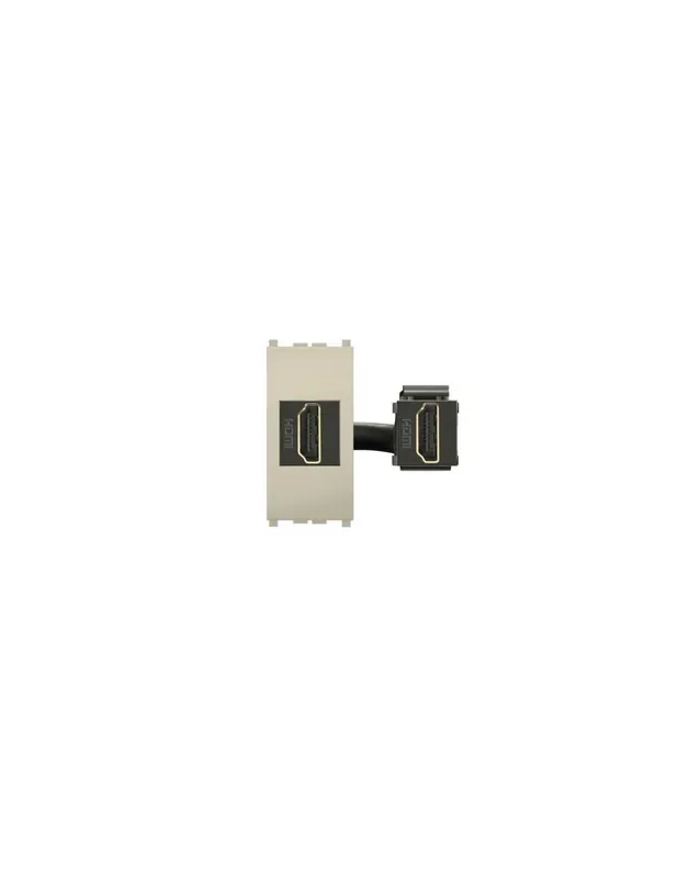 Esclusivo Presa HDMI MiVida agg. keystone sabbia