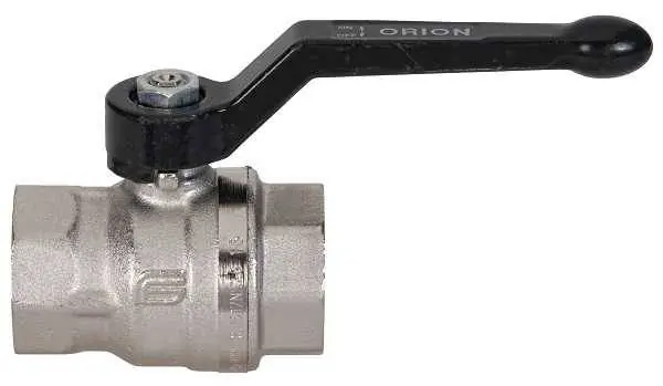 Spedito Oggi Valvola a sfera in ottone Serie ORION Femmina-Femmina 3/4"