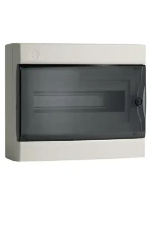 Popolare bocchiotti ip40 dsg 12 w centralino 12 moduli portella fumè Pablo bianco BOCCHIOTTI B04084