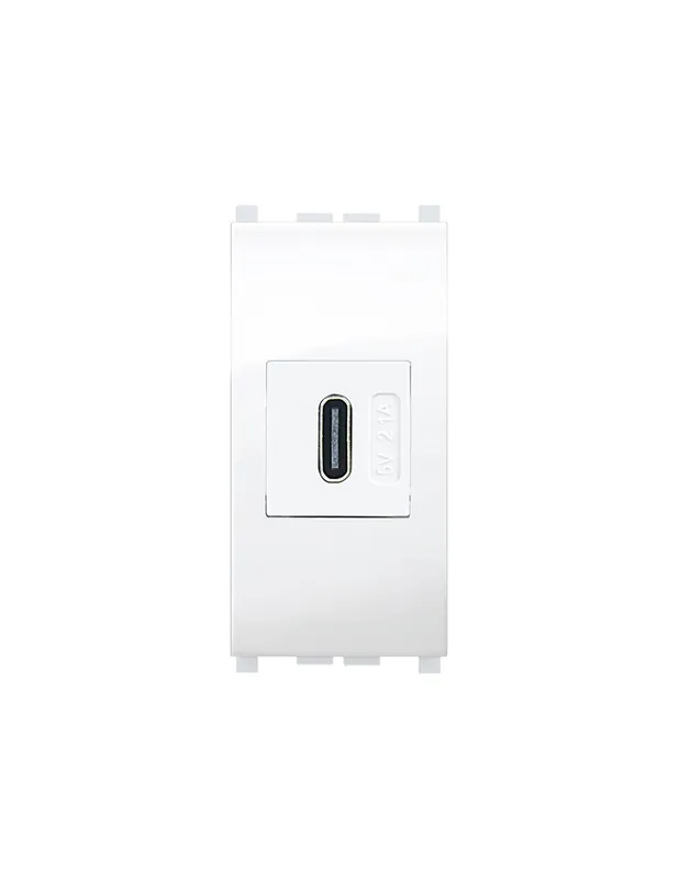 Alim. USB MiVida TIPO C inc. 5Vdc 2,1A bi. Occasione Imperdibile