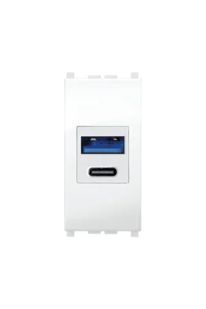 Alim. USB MiVida TIPO A/C inc. 5Vdc 3A bi. Prezzo Ridotto