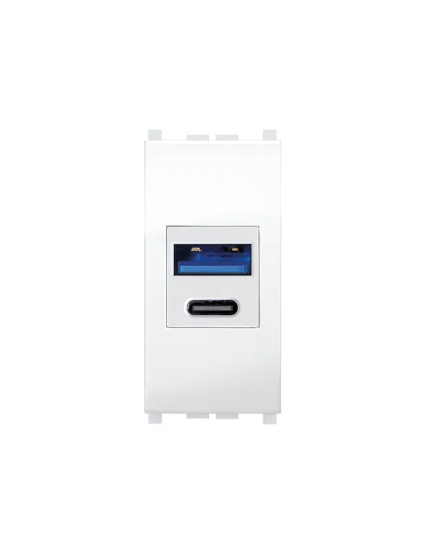 Alim. USB MiVida TIPO A/C inc. 5Vdc 3A bi. Prezzo Ridotto