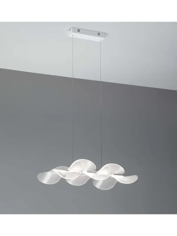 A Buon Prezzo Lampadario a led moderno 30w metacrilato per cucina soggiorno FB-0017