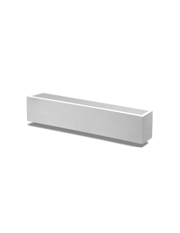 Promozione 9010 2422B applique da parete rettangolare verniciabile
