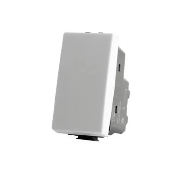 Promozione Pulsante unipolare Joy compatibile con Bticino Matix AM5005 10A - 505B JOY-F505BI